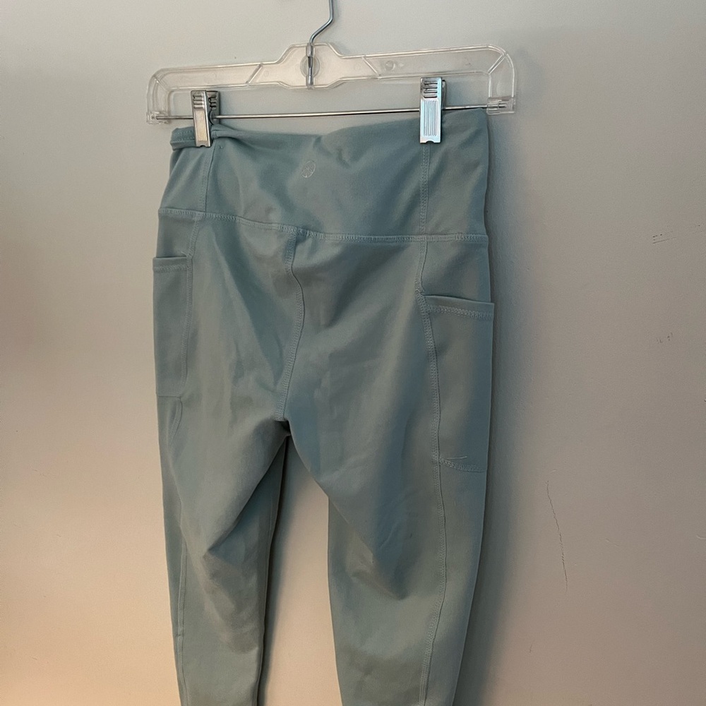 GAIAM yoga pants- light green